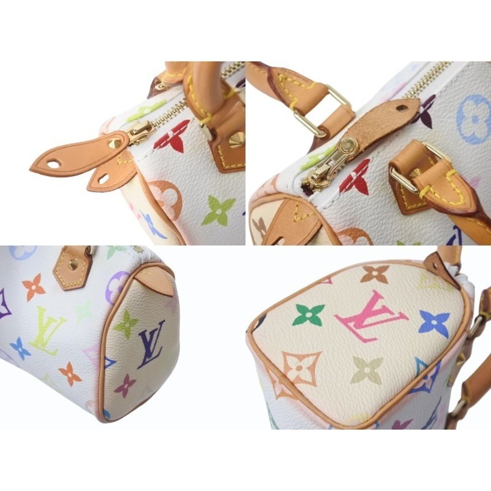 Louis Vuitton Monogram Multicolore Multicolor Speedy Natural Takashi Murakami - Picture 5 of 9